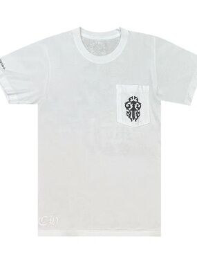 Used hearts dagger pocket t-shirt